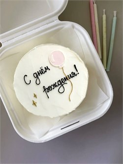 бенто-торт с шариком 10030