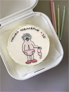 Бенто-торт нашей юбилярше 10029