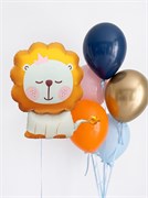 Набор шаров львенок с фонтаном шаров(5шт) 10119