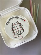 Бенто-торт котик 10026